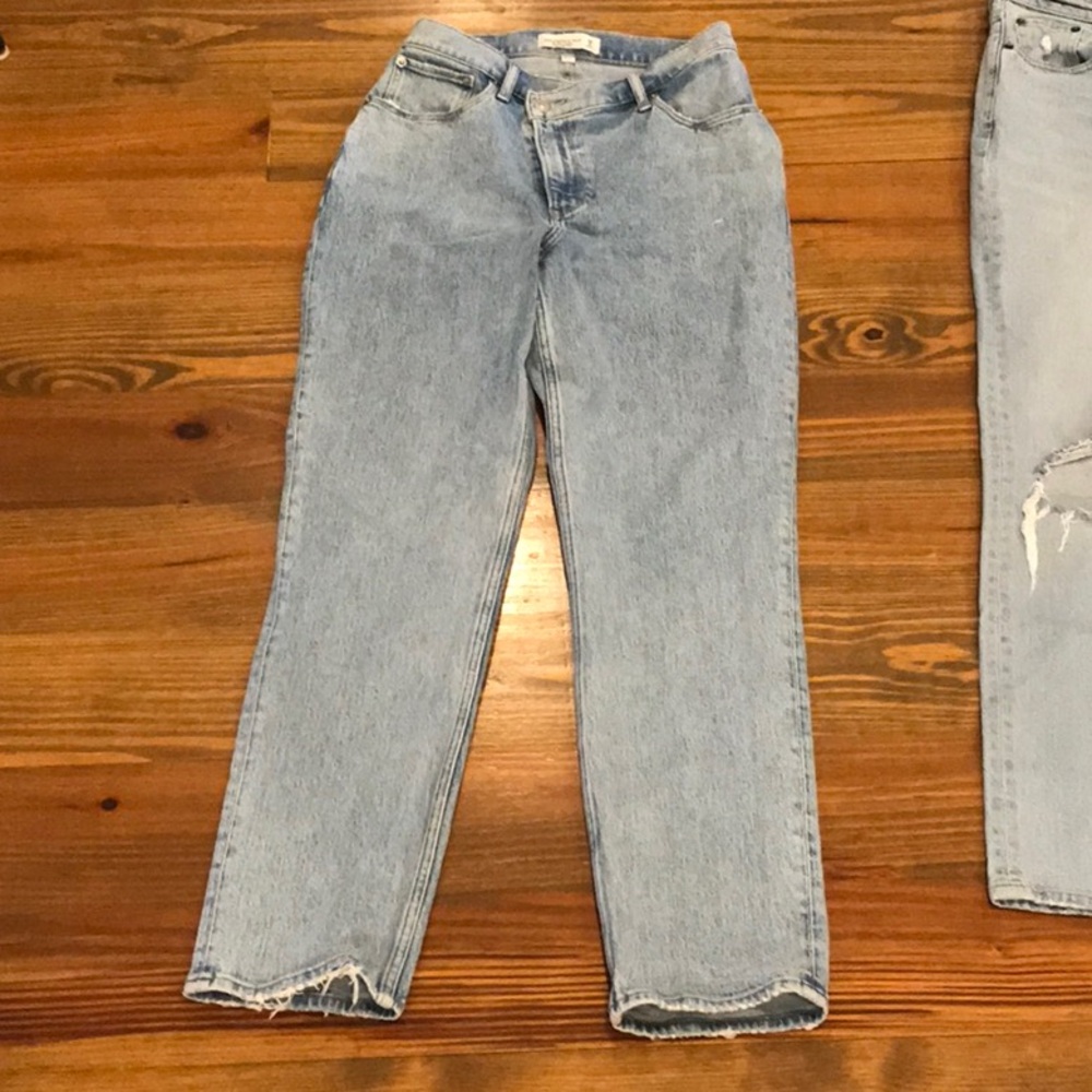 Abercrombie & Fitch The Dad high rise Jeans curve love 28/6R